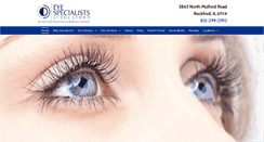 Desktop Screenshot of eyespecialistsofrockford.com
